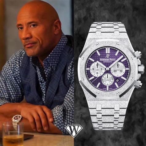 dwayne johnson audemars piguet|Dwayne Johnson’s New Watch Is a Rare Spin on a Classic Model.